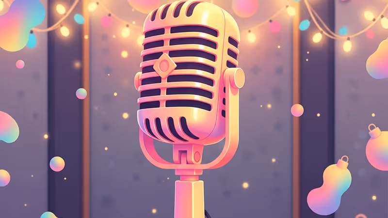 나 홀로 집에 2 분위기의 따뜻한 녹음실 마이크