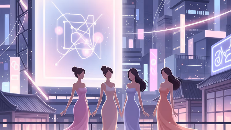 빌보드 차트 최고 기록을 달성한 캣츠아이 멤버들의 모습