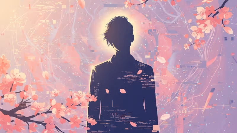 무대 조명 아래 서 있는 KATSEYE 라라의 상징적인 모습