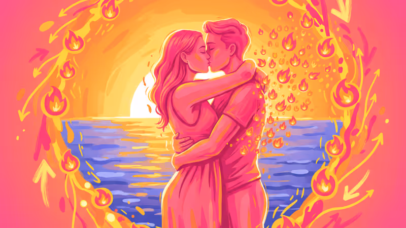 다정하게 포옹하고 있는 켈시 발레리니와 체이스 스토크스의 모습