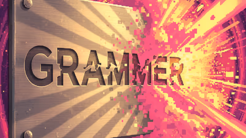 ケルシー・グラマーの名字が刻まれた重厚な名札のイメージ