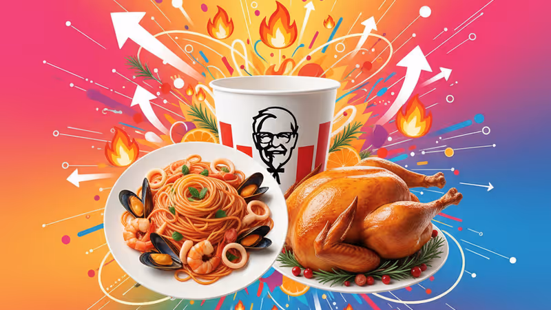 世界のクリスマス料理 2025：七面鳥からケンタッキーまで、国境を越える食卓の多様性