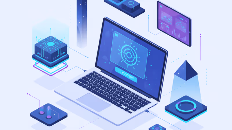 맥북 화면에서 PDF 문서를 편집하는 PDF Expert의 세련된 인터페이스 모습