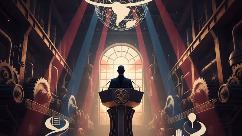 룡성기계연합기업소 현대화 현장을 시찰하며 간부들을 질타하는 김정은 위원장