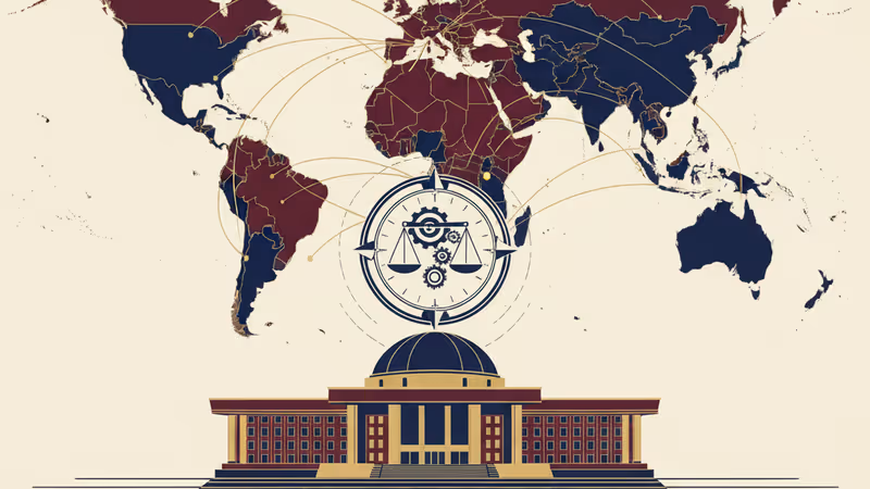 首爾特別檢察官辦公室建築外觀與沈穩的冬日天空