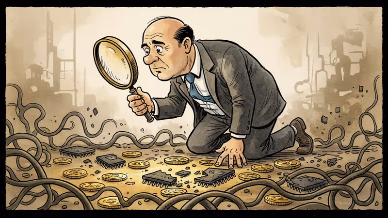 KKR Sees Gold in AI's Growing Pains