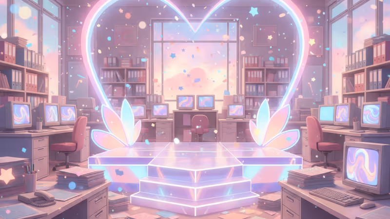 1990년대 사무실 풍경과 드라마 언더커버 미스홍의 분위기