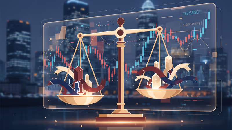 서울 외환시장 딜링룸의 환율 전광판과 바쁜 거래 모습