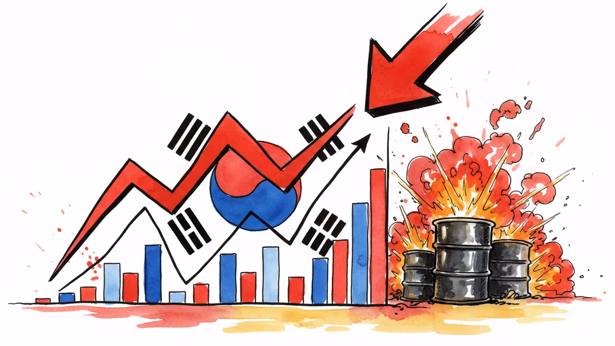 イラン戦争で韓国株が最大の打撃、市場12%急落の真相