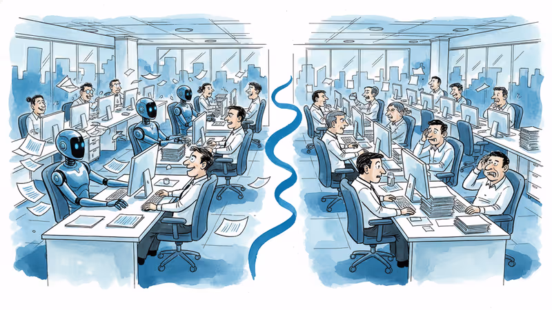 Korean Workers Cut 18% of Hours Using AI, But Not Everyone Benefits