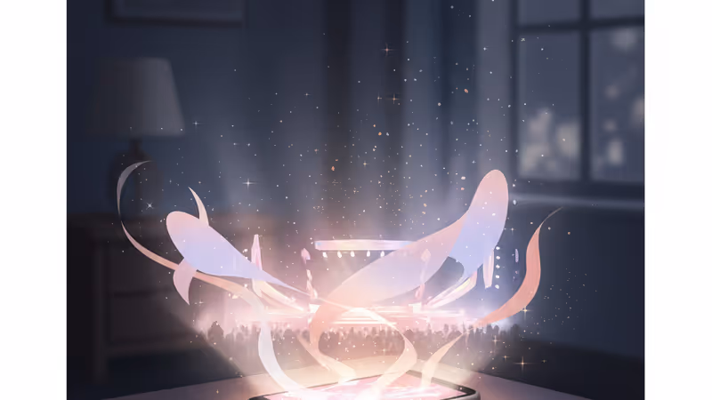 권민아의 SNS 중단과 소속사의 보호를 상징하는 정적인 방의 모습