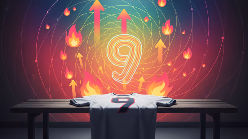 皇家馬德里球衣獨自留在空曠球場的意象照