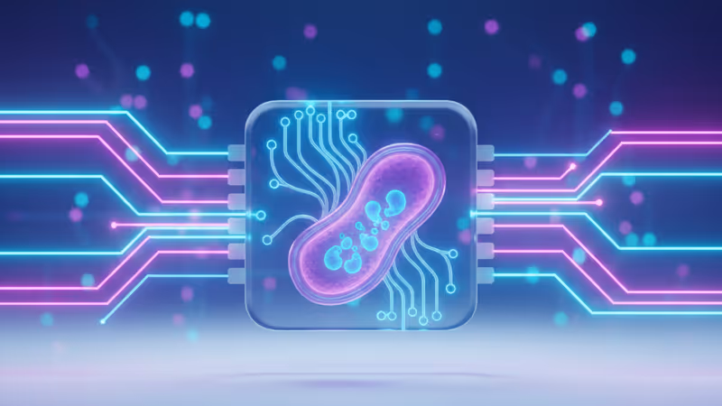 在微流道晶片上運作的人工子宮類器官分析過程示意圖