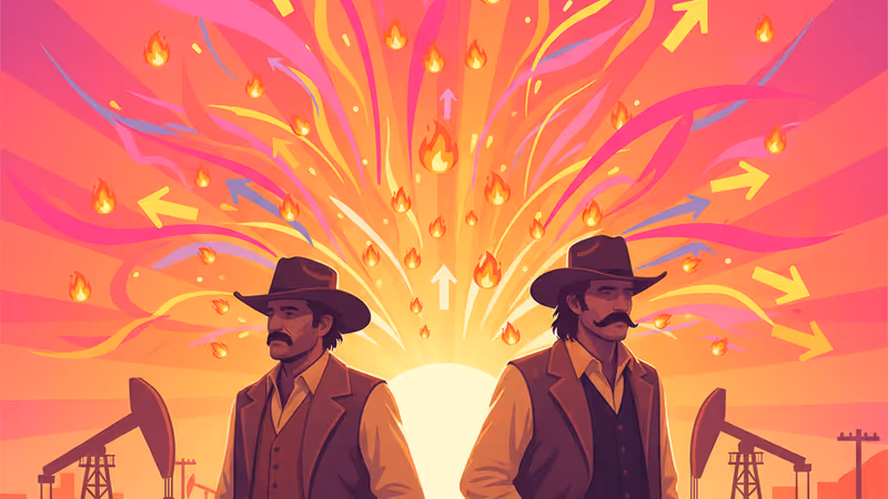 Billy Bob Thornton and Sam Elliott in Landman Season 2