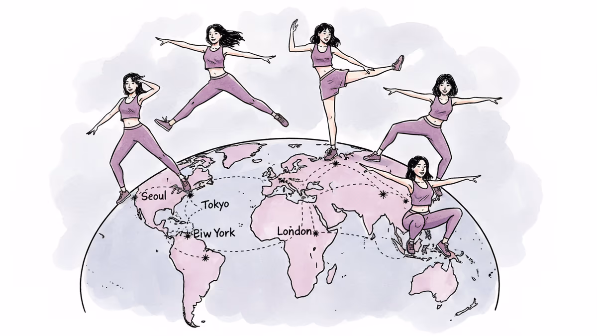 LE SSERAFIM's World Tour Is a Map, Not Just a Schedule