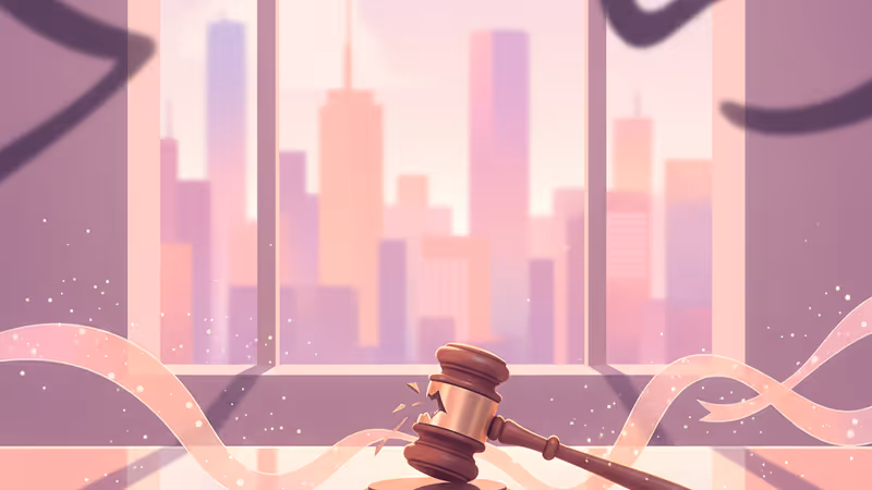 드라마 오너의 분위기를 암시하는 법전과 의사봉 이미지