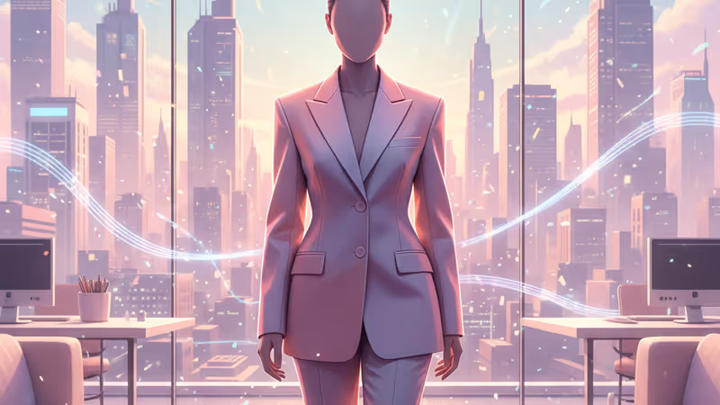 Actress Lee Chung Ah as a lawyer in the drama Honour