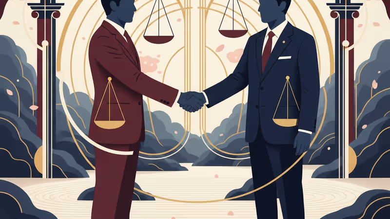 韓國總統李在明與日本首相高市早苗於奈良握手致意