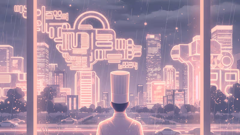 드라마 '수목금'의 배경이 될 법한 세련된 레스토랑 주방 전경