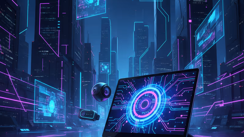 レノボのMagic Bayコネクタにアクセサリを装着するイメージ