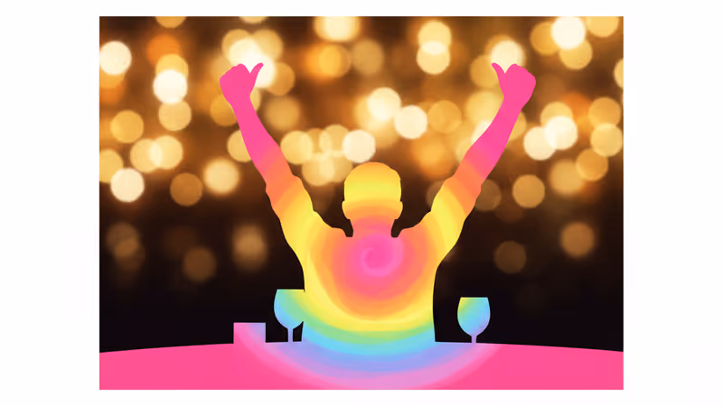 ゴールデングローブ賞授賞式で談笑するレオナルド・ディカプリオのイメージ