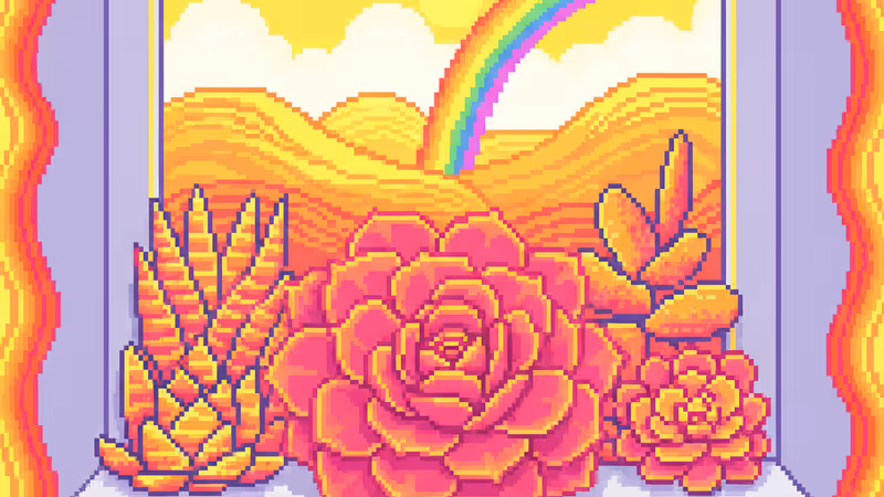 朝日を浴びて宝石のように輝くハオルチア・クーペリーのクローズアップ