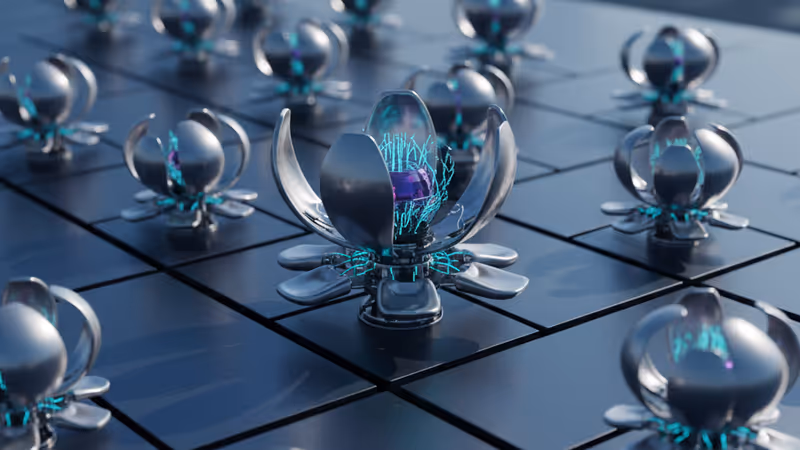 빛에 반응해 꽃 모양으로 펼쳐진 프린스턴 대학교의 군집 로봇 파사드 모델