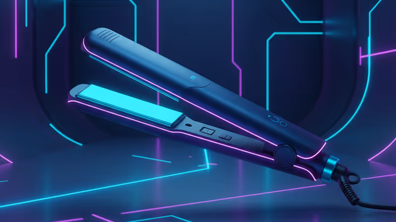 CES 2026에서 공개된 로레알 라이트 스트레이트 제품 외관