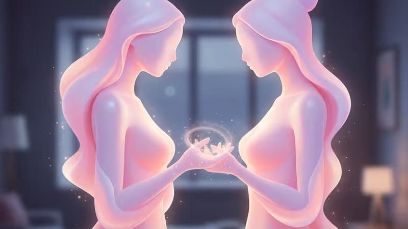 《Love Me》劇中多賢與李時雨神情憂鬱的對手戲