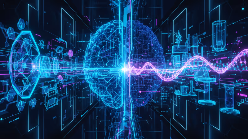 Lux Capital 標誌與未來國防科技概念圖