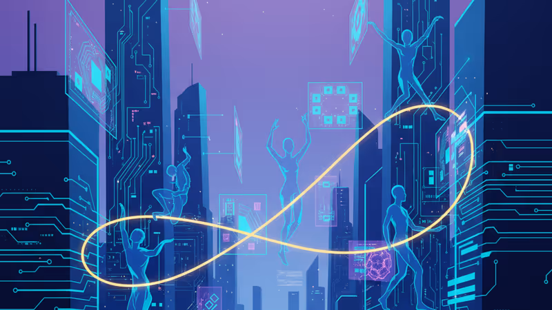 매켄지 스콧의 대규모 기부를 상징하는 연결과 지지의 이미지