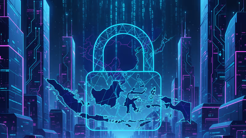 印尼與馬來西亞國旗旁，顯示 Grok AI 被禁止訪問的數位屏幕介面