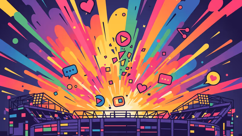 Old Trafford stadium and Manchester United club crest