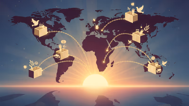 Strategic map depicting military and humanitarian hot spots in 2025