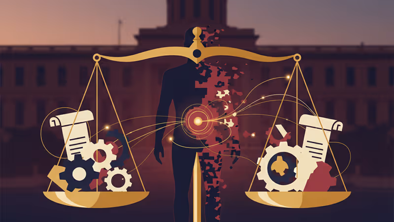 ベネズエラの国旗を背景にした石油ドラム缶と裁判官の槌のイメージ