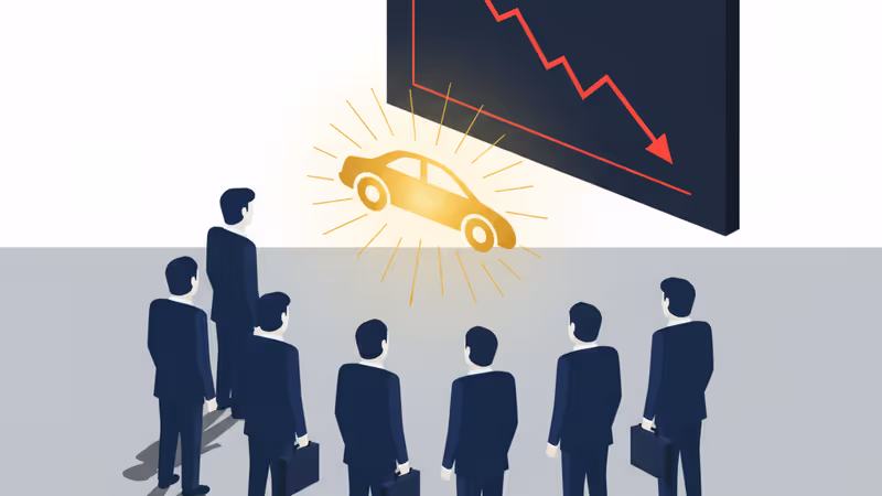 Market Blinded by Tesla's Hype as a Key Recession Indicator Flashes Red