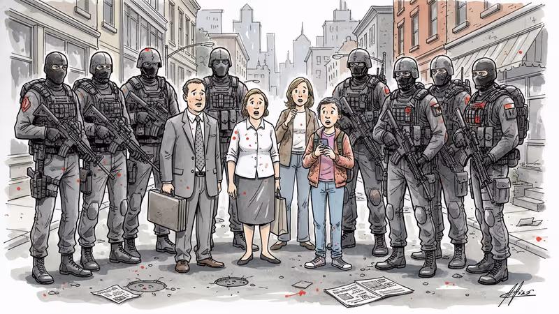 覆面の連邦捜査官が街を徘徊する時代