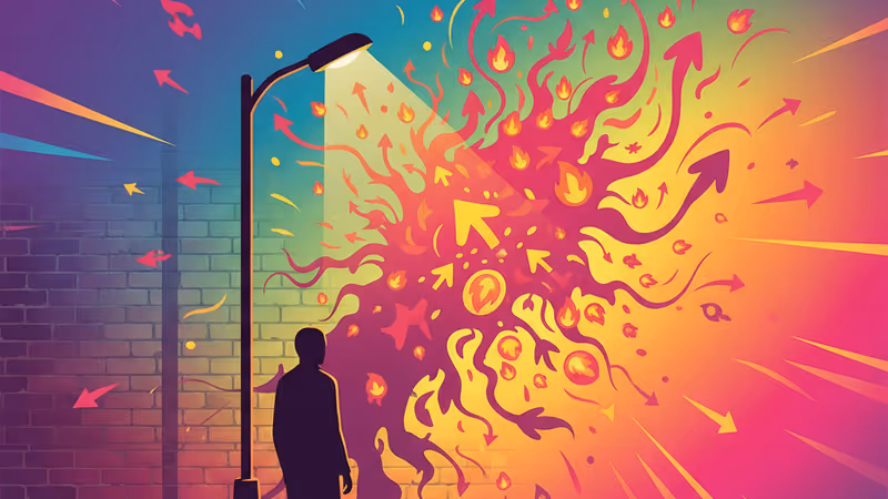 象徵隱藏人性黑暗面的深影與人群以及網友的討論