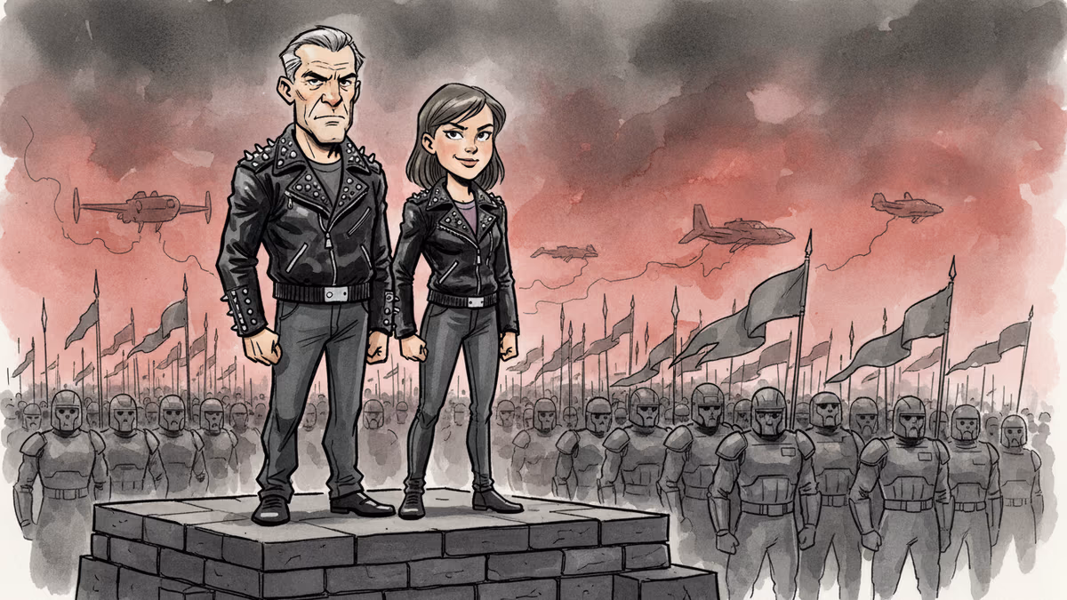 가죽 재킷 입은 김주애, 북한 후계자 수업 중인가