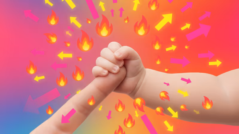 メーガン・トレイナーの代理出産を巡るSNSの反応を象徴するイメージ