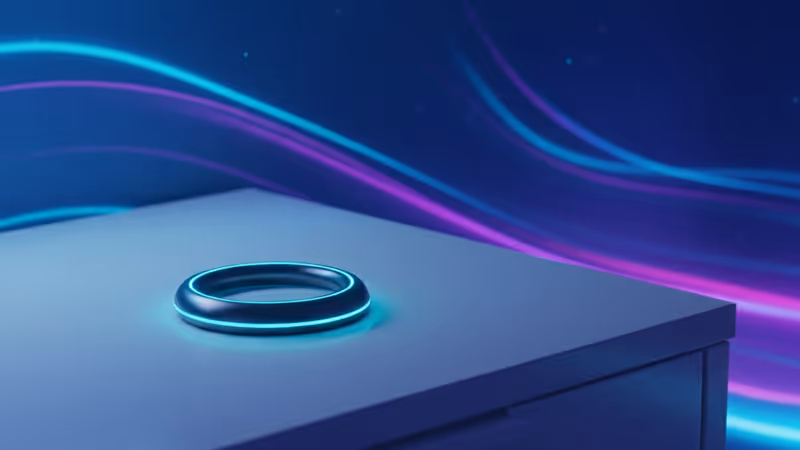 夜の寝室に置かれたサプリメントとスマートフォンの様子