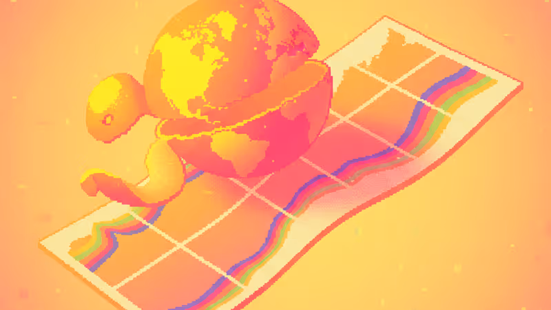 數位化世界地圖上展示各國疊加在美國地圖上的真實面積對照