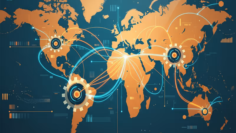 シルバーストンを疾走するメルセデスF1マシンとデジタルデータのイメージ