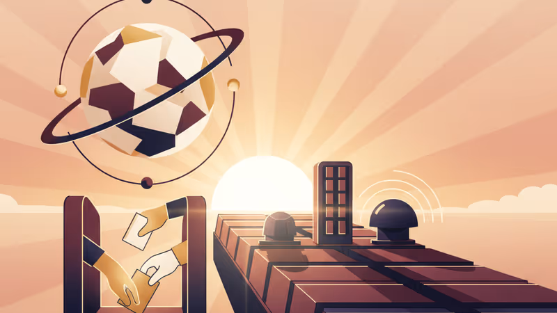 상하이 항구에 정박한 무기 장착 컨테이너선 모습