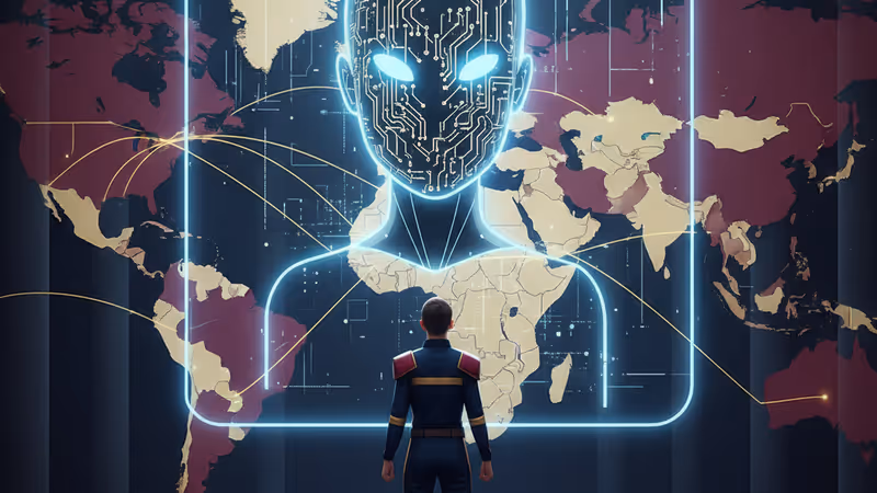 Chris Pratt facing an AI judge in the movie Mercy