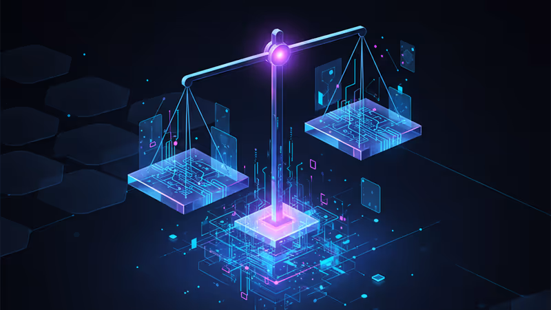 被數位鐵門封鎖的個人檔案與 Meta 標誌