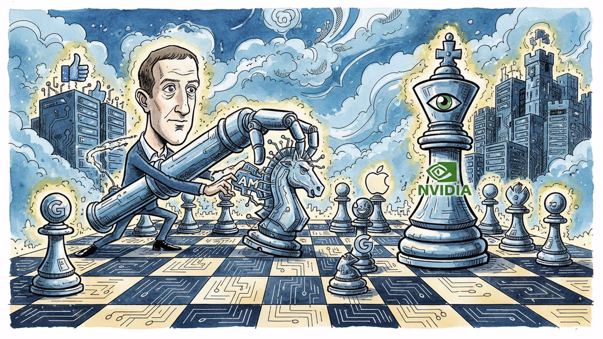 메타가 AMD에게 베팅한 이유, 엔비디아 독주 견제할까