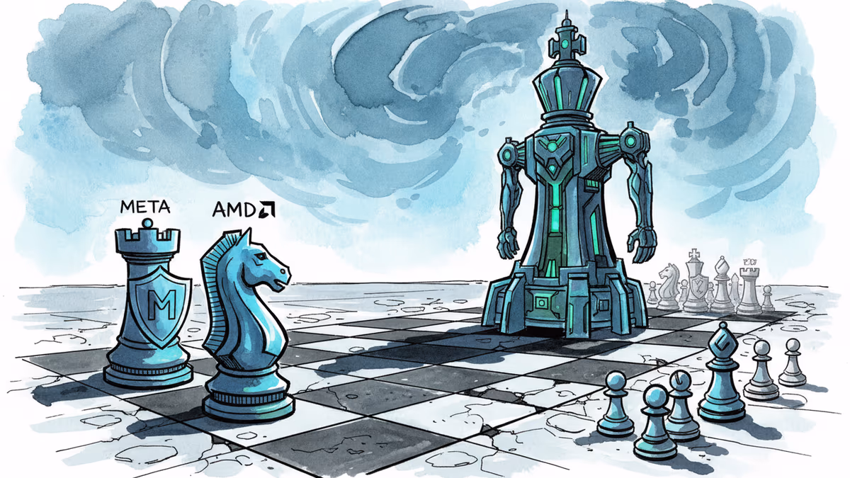 메타-AMD 칩 거래, 반도체 판도를 바꿀까