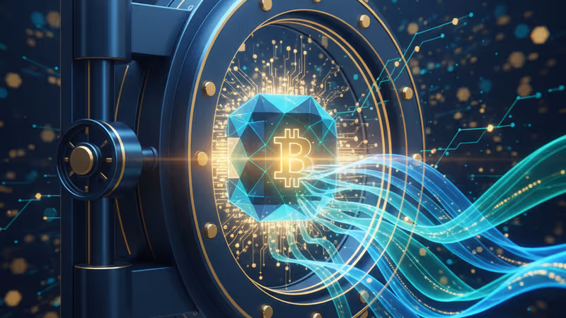 マイクロストラテジーのビットコイン保有量拡大を示すイメージ図