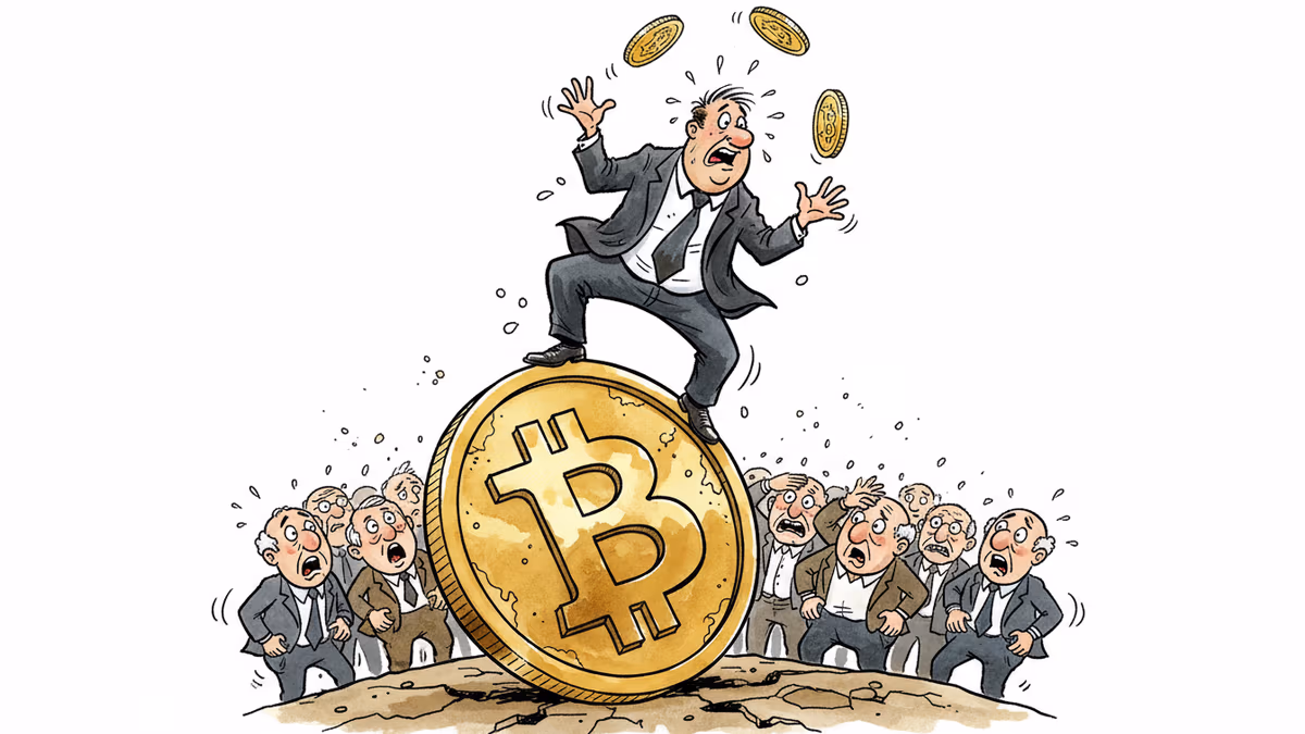 Saylor的57億美元比特幣虧損背後：機構投資策略的分水嶺